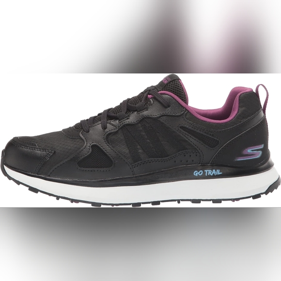 SKECHERS Performance GO RUN Adventure trail running walking shoes sneakers black - Picture 6 of 9